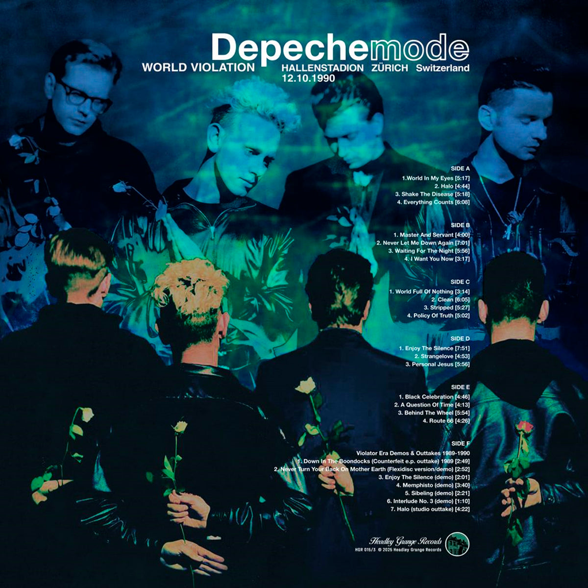 DEPECHE MODE 3xLP BOX SET World Violation (Orange Colour Vinyls) + Bonus Tracks