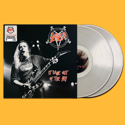SLAYER 2xLP It Came Out Of The Sky (Crystal Coloured Vinyl) PROMO EDITION