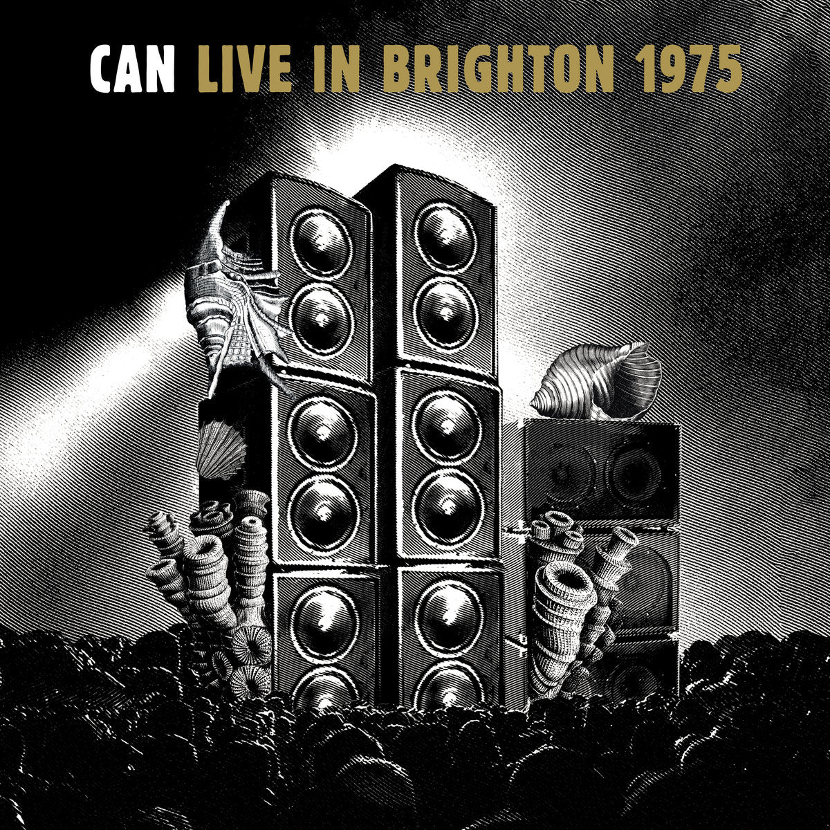 CAN 3xLP Live In Brighton 1975 (Inca Gold Coloured Vinyl)