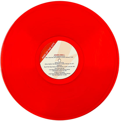 DAVID BOWIE LP King Of The City - Studio And Live Rare Tracks (Red Colour Vinyl)