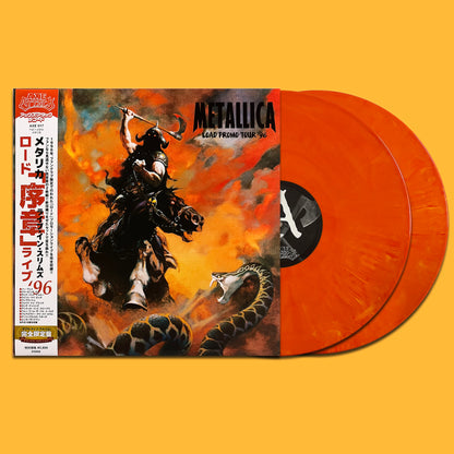 METALLICA 2xLP Load Promo Tour ’96 (Orange Marbled Coloured Vinyls) with OBI