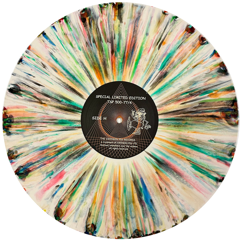 PINK FLOYD 4xLP BOX SET Mandala (Splatter Coloured Numbered) 3D Cover