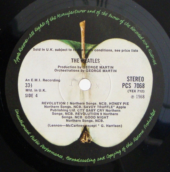 BEATLES 2xLP White Album