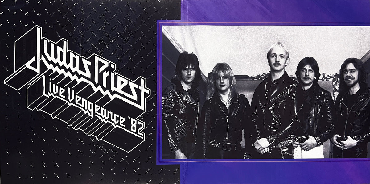JUDAS PRIEST 2xLP World Vengeance Tour ‘82 (TEST PRESSING)