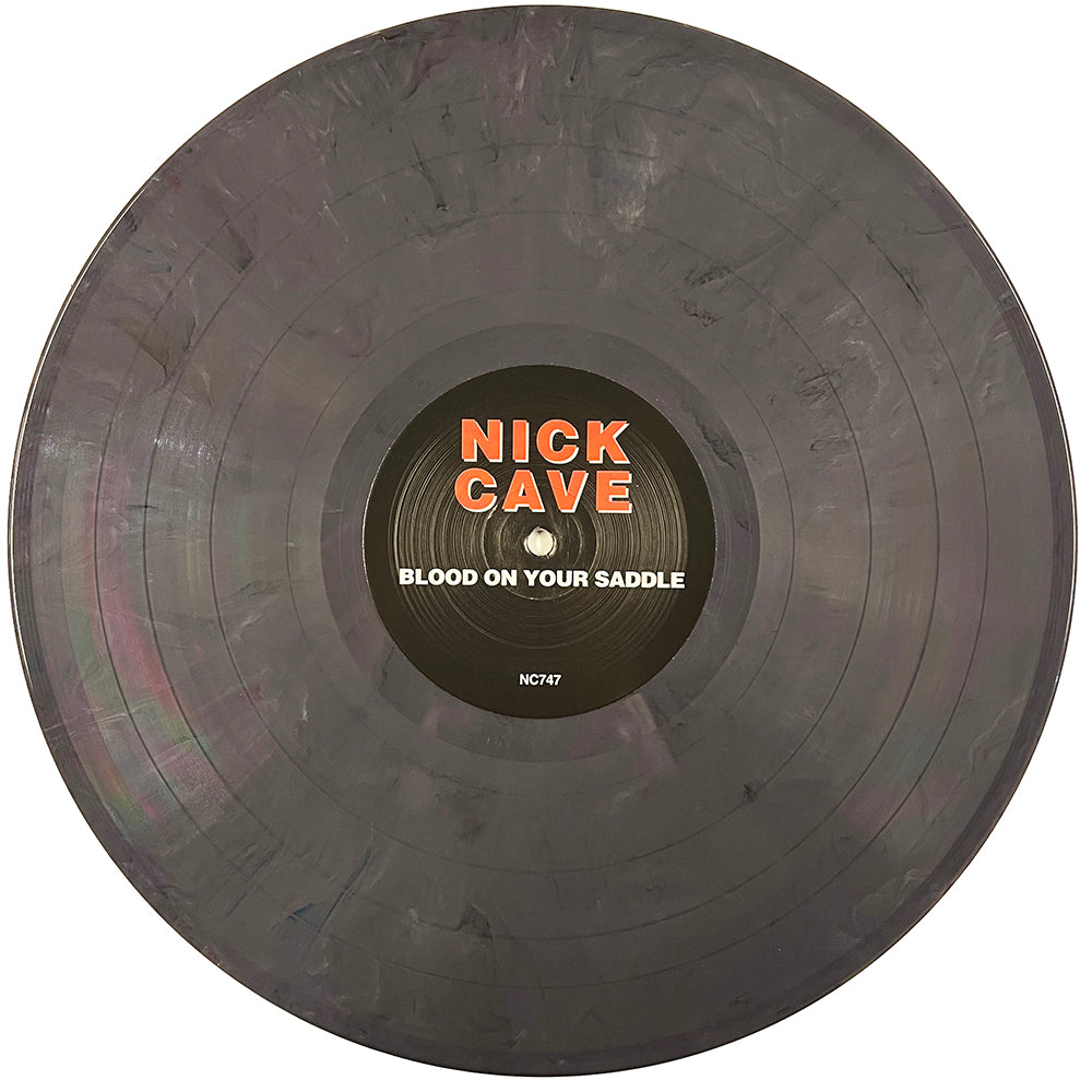 NICK CAVE LP Blood On Your Saddle (Grey Coloured Vinyl) Rare Covers