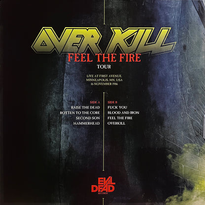 OVERKILL LP Feel The Fire Tour (Orange Transparent Coloured Vinyl)
