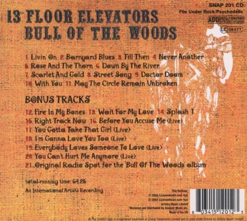 13TH FLOOR ELEVATORS CD Bull Of The Woods