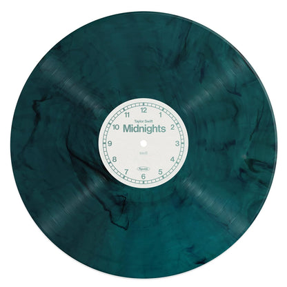 TAYLOR SWIFT LP Midnights (Jade Green Marbled Coloured Edition)