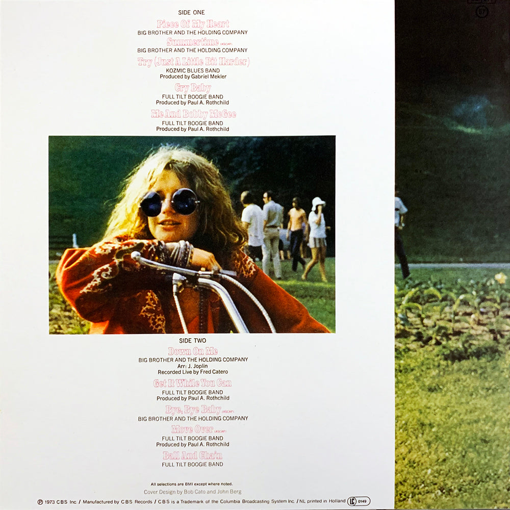 JANIS JOPLIN LP Greatest Hits