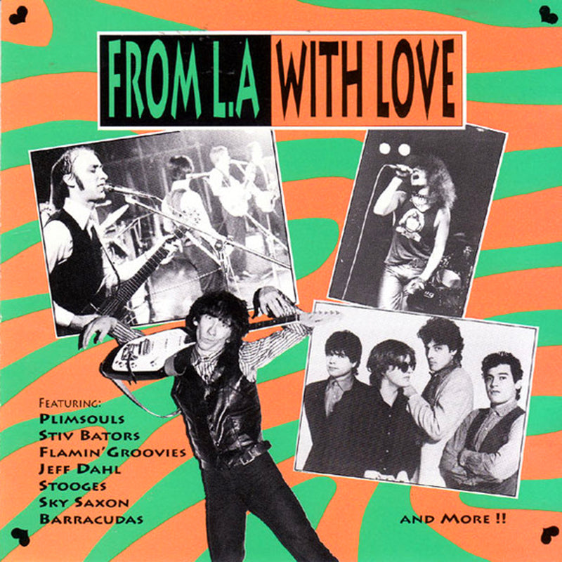 VARIOUS LP From L.A. With Love (Blue Coloured Vinyl)