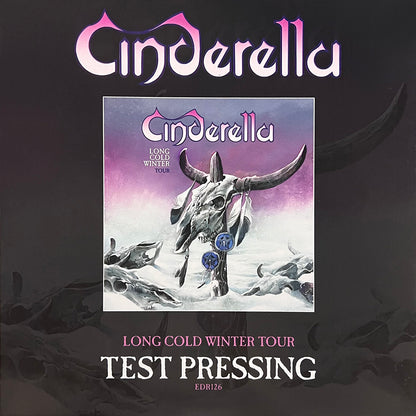 CINDERELLA LP Long Cold Winter Tour (TEST PRESSING)