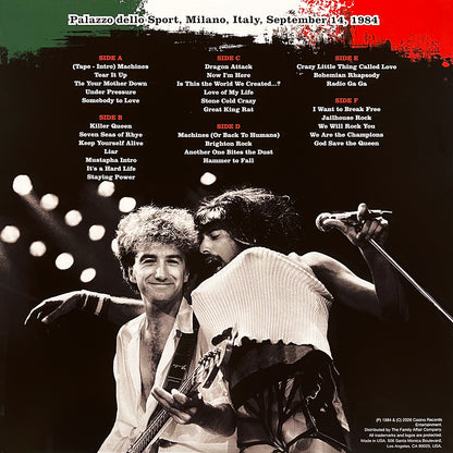 QUEEN 3xLP Baby Are You Ready For Me? The First Italian Night (Green Colour) 200 Numbered Copies