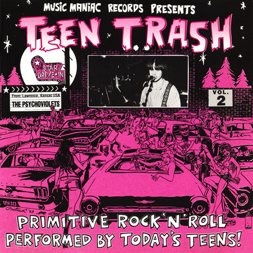 THE PSYCHOVIOLETS CD Teen Trash Volume 2 (USA)