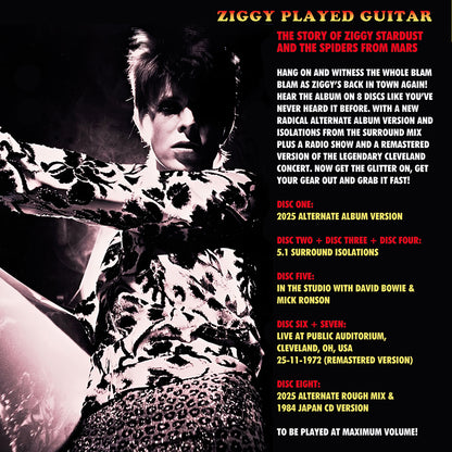 DAVID BOWIE 8xCD BOX SET The Story Of Ziggy Stardust And The Spiders From Mars