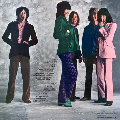 ROLLING STONES LP Sticky Fingers (Rare Spanish Cover)