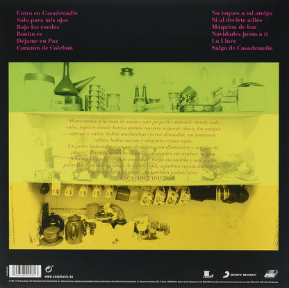 LOS SENCILLOS LP Encasadenadie (Yellow Translucid Coloured Vinyl)