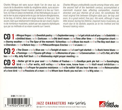 CHARLES MINGUS 3XCD Mingus Fingus (Jazz Characters New Series)