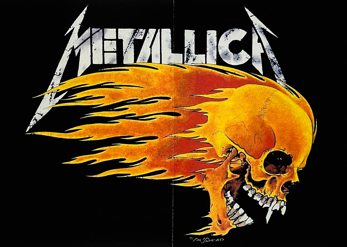 METALLICA LP Metal Up Your Ass (Blue Coloured Vinyl) with Poster!