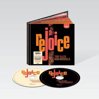 TONY ALLEN HUGH MASEKELA 2xCD Rejoice (Special Edition, Hardback Book Sleeve)