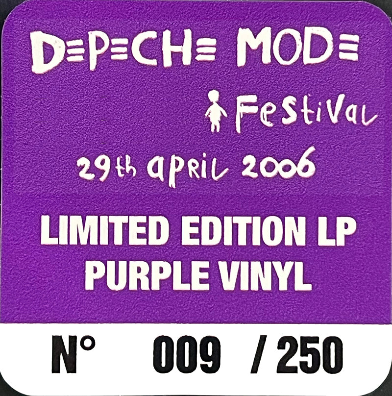 DEPECHE MODE LP Festival 2006 (Purple Colour 250 Numbered Copies)