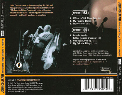 JOHN COLTRANE CD My Favorite Things: At Newport