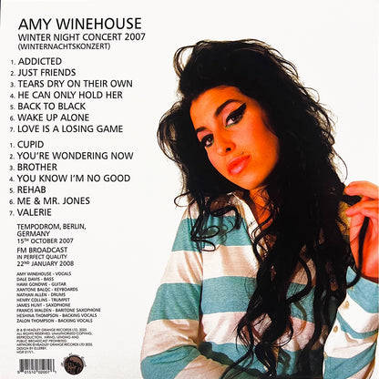 AMY WINEHOUSE LP Winter Night Concert Tempodrom Berlin 2007 (White Colour Vinyl)
