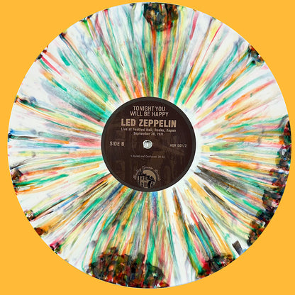 LED ZEPPELIN 2xLP Tonight You Will Be Happy (Splatter Coloured Vinyls)