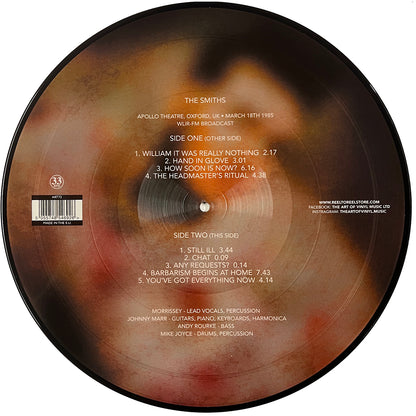 THE SMITHS LP Apollo Theatre Oxford 1985 (Picture Disc)