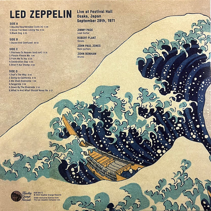 LED ZEPPELIN 2xLP Tonight You Will Be Happy (Splatter Coloured Vinyls)