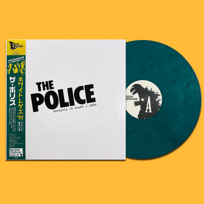 THE POLICE LP Reggatta De Blanc Tour (Dark Green Coloured Vinyl) with Poster