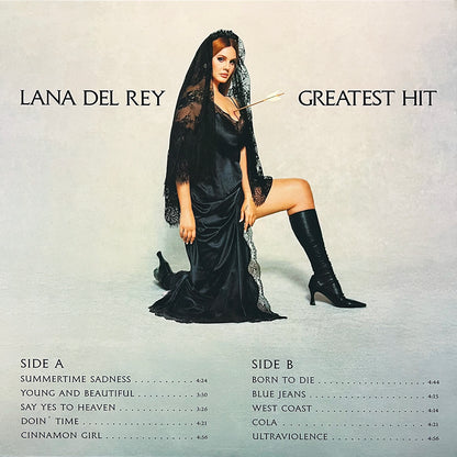 LANA DEL REY LP Greatest Hit (White Marbled Coloured Vinyl)
