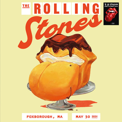 ROLLING STONES 3xLP BOX SET Foxboro, MA, May 30 20224 (Colour Vinyl 350 Copies)