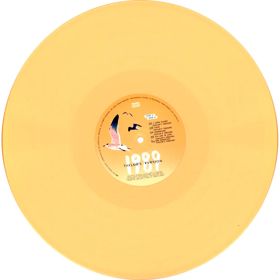 TAYLOR SWIFT 2xLP 1989 (Taylor's Version) (Tangerine Coloured Edition)