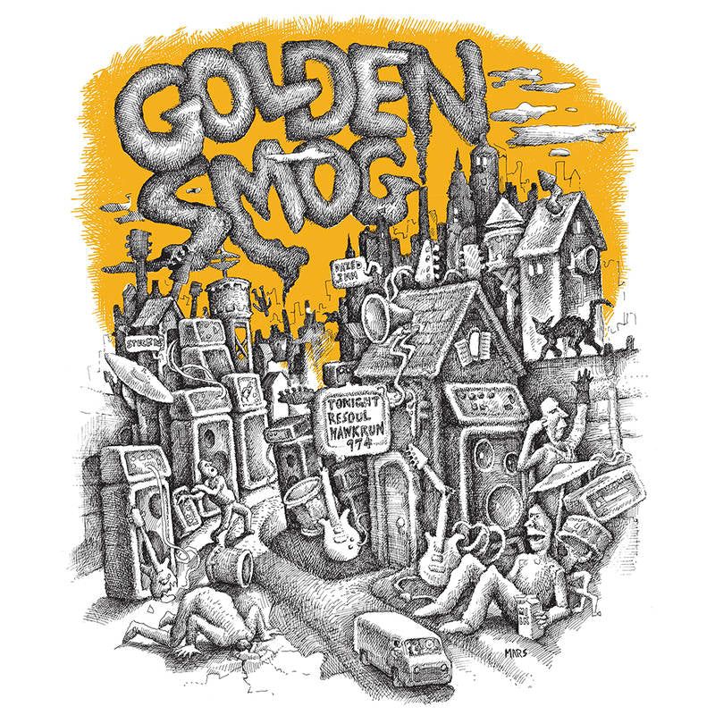 GOLDEN SMOG MAXI-LP On Golden Smog (Coloured Record Store Day