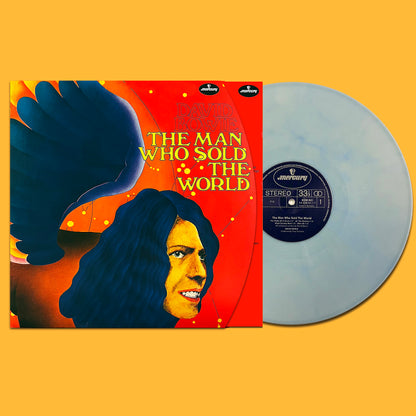 DAVID BOWIE LP The Man Who Sold The World (Round Cover Blue Ice Coloured Vinyl)