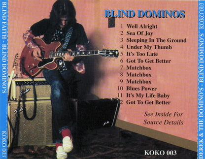 BLIND FAITH & DEREK AND THE DOMINOS CD Blind Dominos