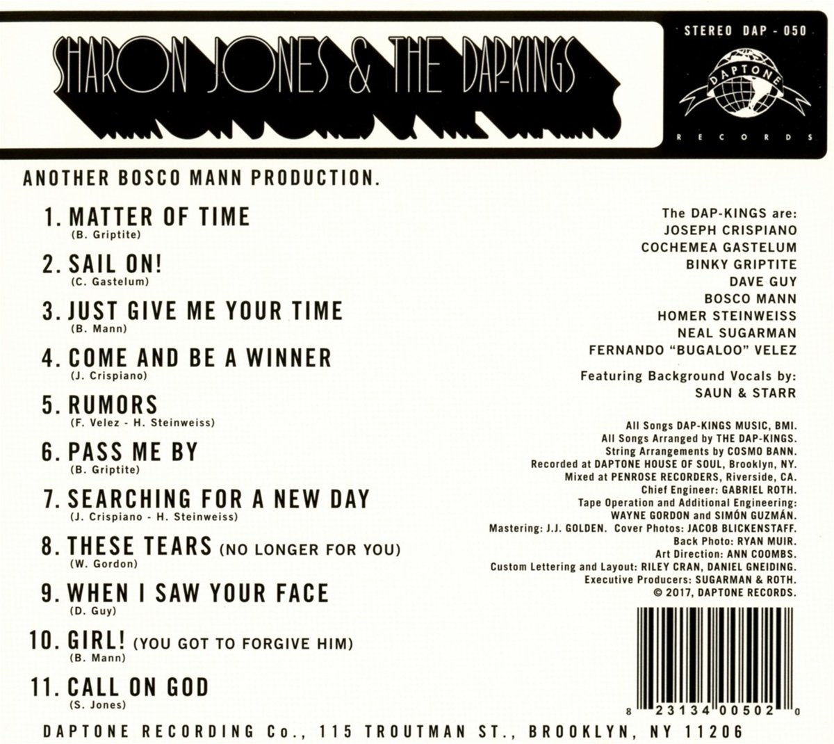 SHARON JONES & THE DAP-KINGS CD Soul Of A Woman