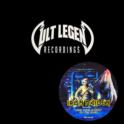 IRON MAIDEN 2xLP Take Your Mummy On The Road (TEST PRESSING)