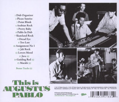 AUGUSTUS PABLO CD This Is Augustus Pablo