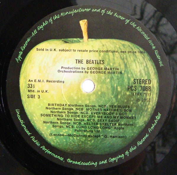 BEATLES 2xLP White Album