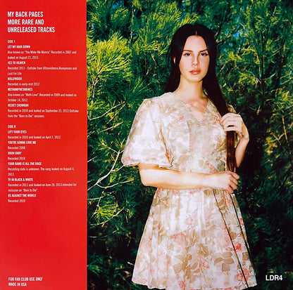 LANA DEL REY LP My Back Pages - Rare and Unreleased (Purple Coloured Vinyl)