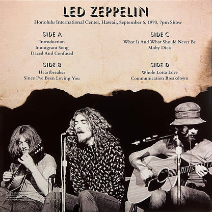 LED ZEPPELIN 2xLP Lotta Love In Honolulu (Red Colour Vinyl) 200 Numbered Copies