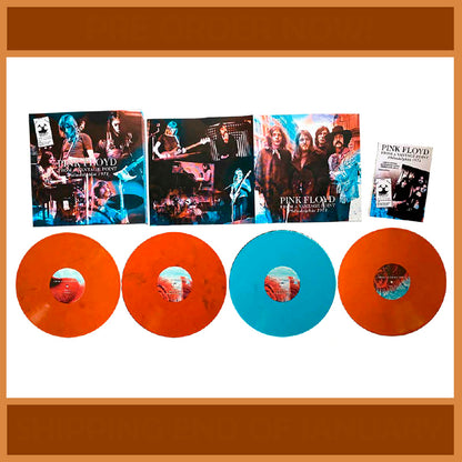 PINK FLOYD BOX SET 4xLP From A Vantage Point Philadelphia 1971 MIX Colour PROMO
