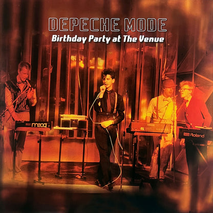 DEPECHE MODE LP Birthday Party At The Venue (Orange Coloured) with Giant Poster