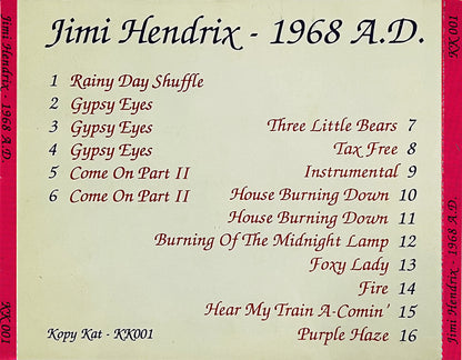 JIMI HENDRIX CD 1968 A.D.