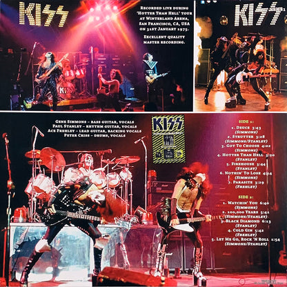 KISS LP Alive! In Winterland, January 1975 (Blue Coloured Vinyl)