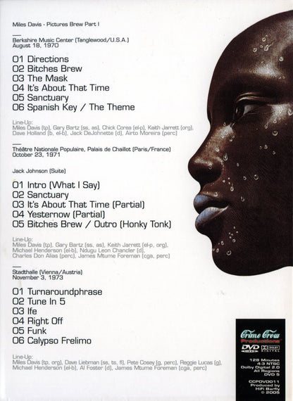 MILES DAVIS DVD Pictures Brew Part I (Digipack)