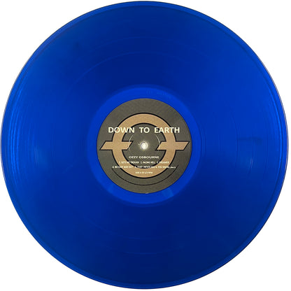 OZZY OSBOURNE LP Down To Earth (Blue Translucid Coloured Vinyl)