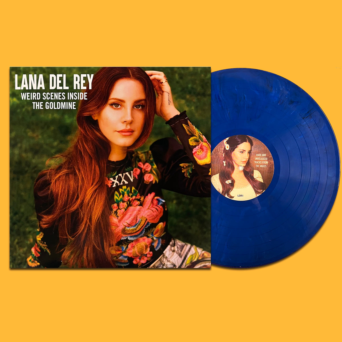 LANA DEL REY LP Weird Scenes Inside The Goldmine (Blue Marbled Colour)