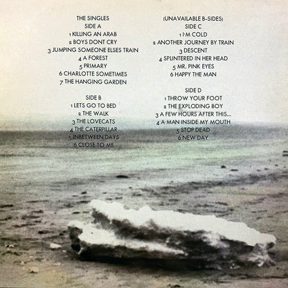 THE CURE 2xLP Standing On A Beach The Singles And Unavailable B-Sides (Marbled)